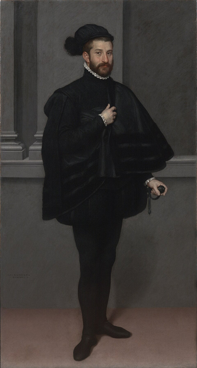 The Gentleman in Black - Giovanni Battista Moroni