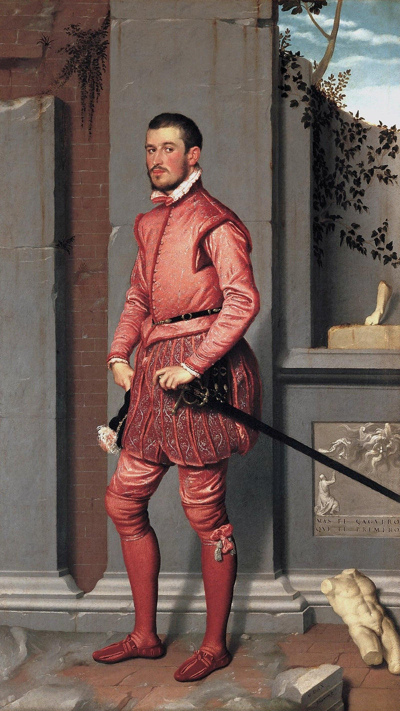 The Gentleman in Pink - Giovanni Battista Moroni