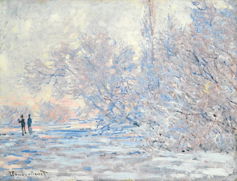 Frost at Giverny - Claude Monet