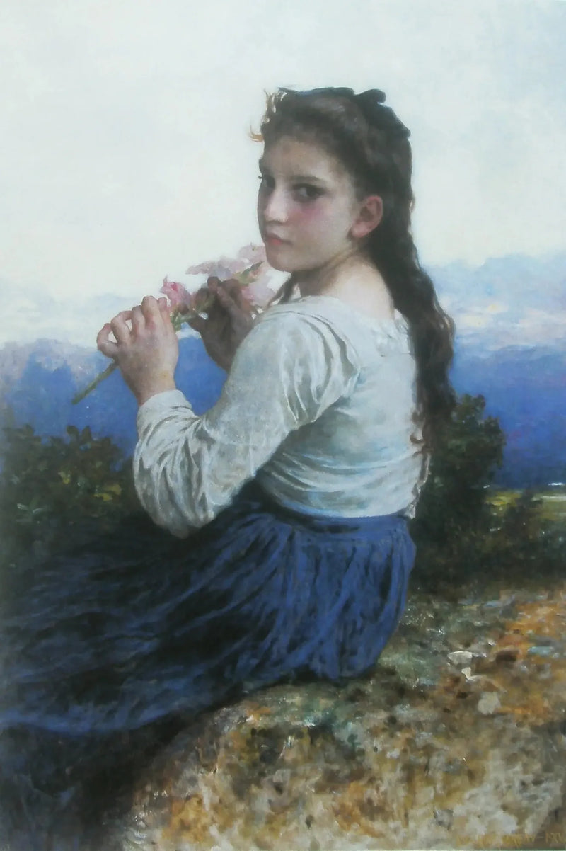 The Gladiolus - Bouguereau