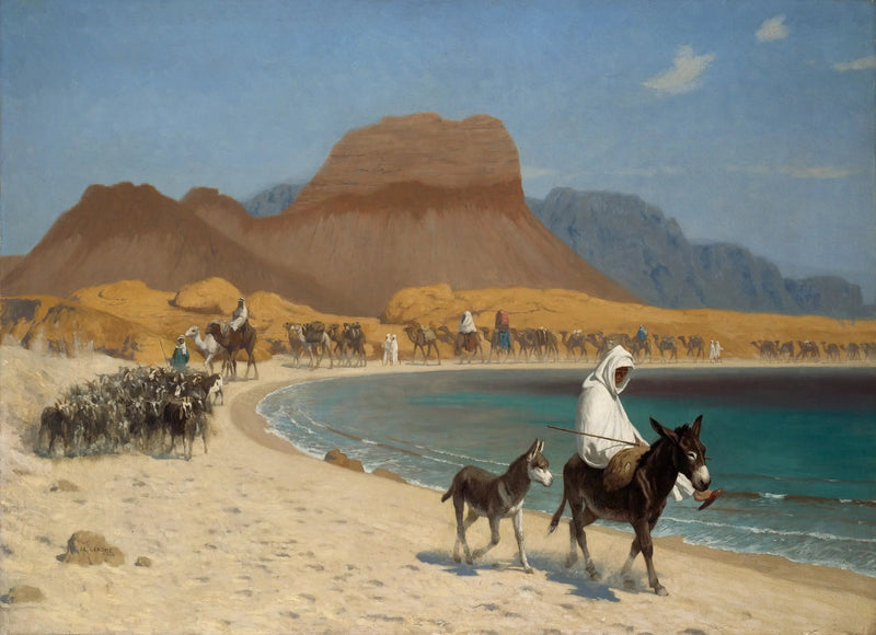 The Gulf of Aqaba - Jean-Léon Gérôme