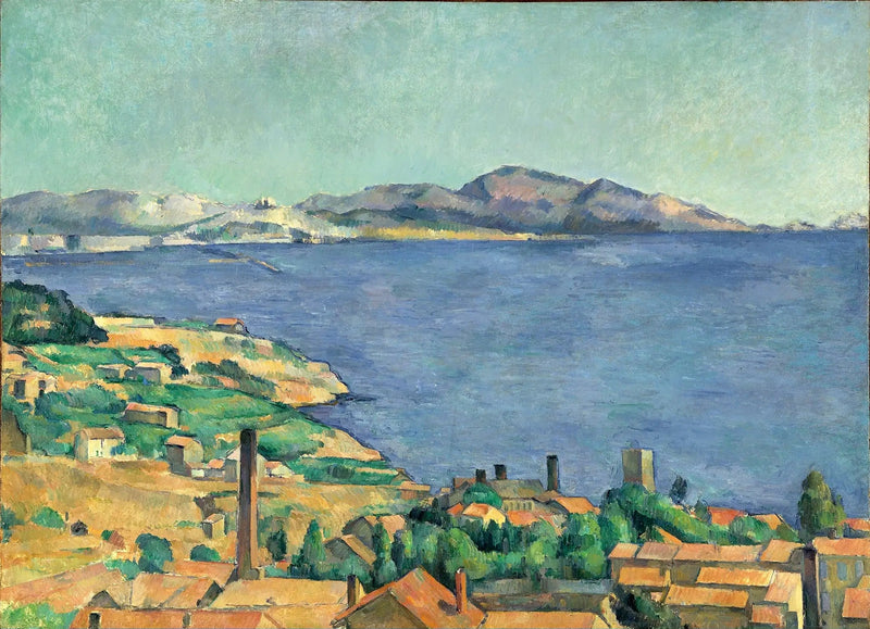 The Gulf of Marseille Seen from L'Estaque - Paul Cézanne