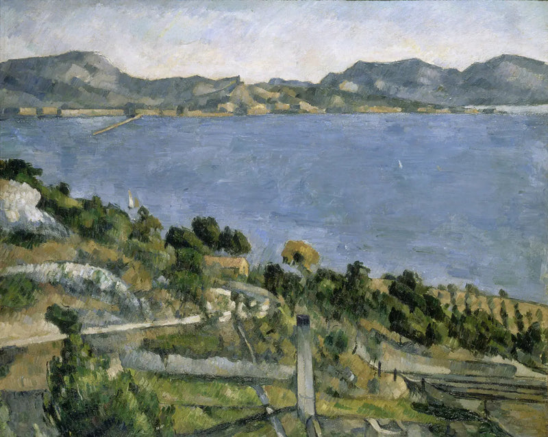 The Gulf of Marseille seen from L'Estaque - Paul Cézanne