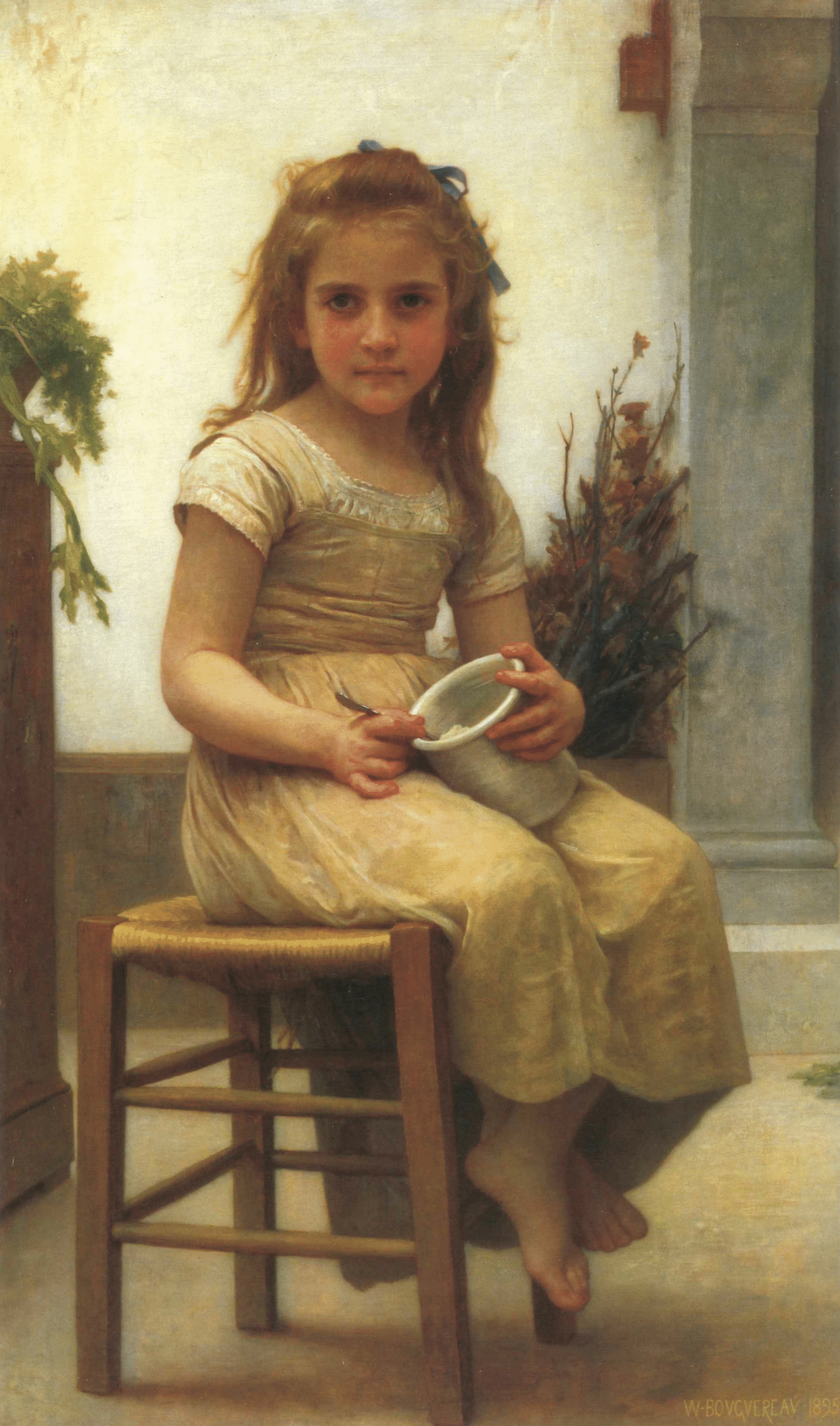 Le Goûter (1895) de William-Adolphe Bouguereau