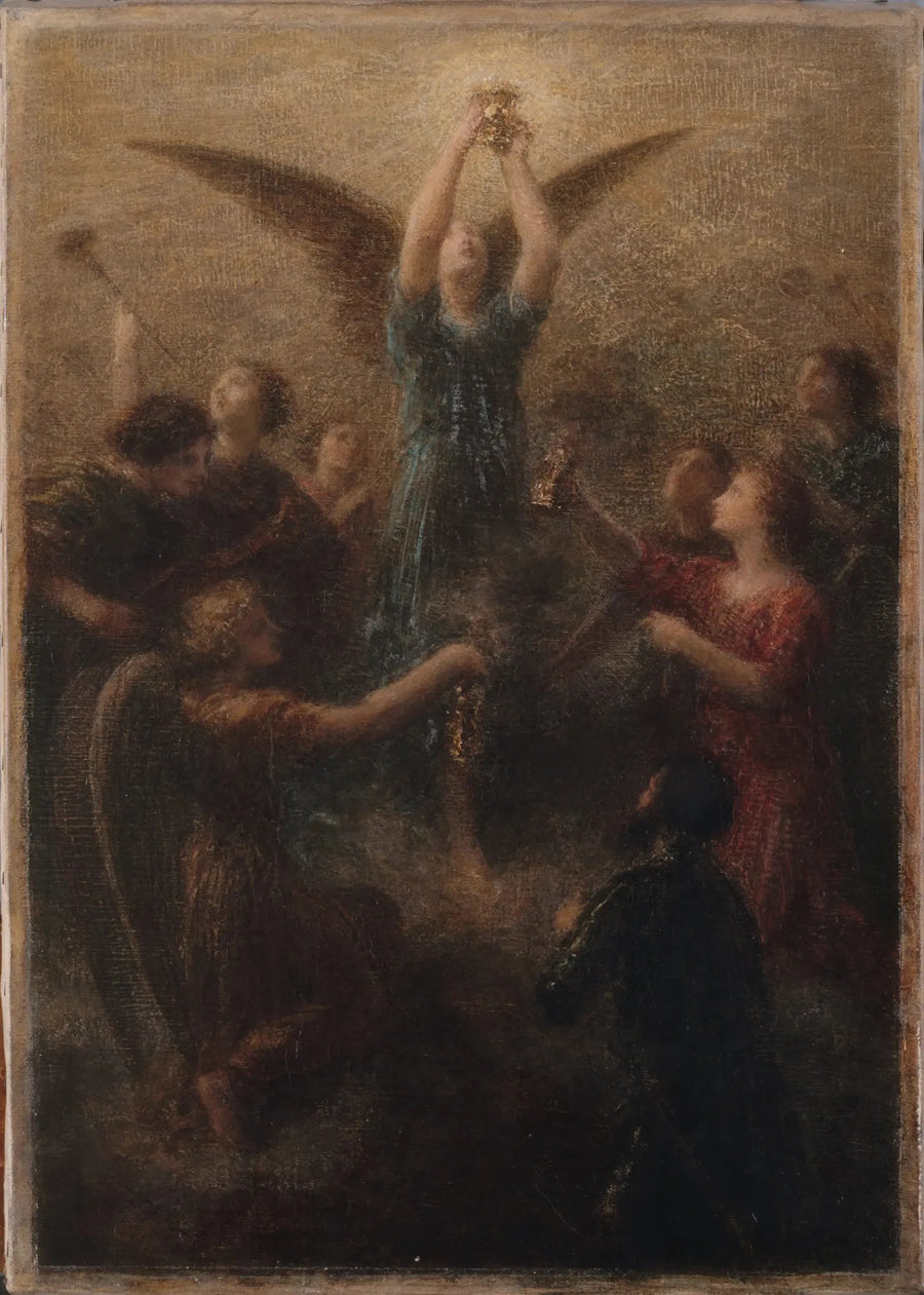 The Grail. Prelude of Lohengrin - Henri Fantin-Latour
