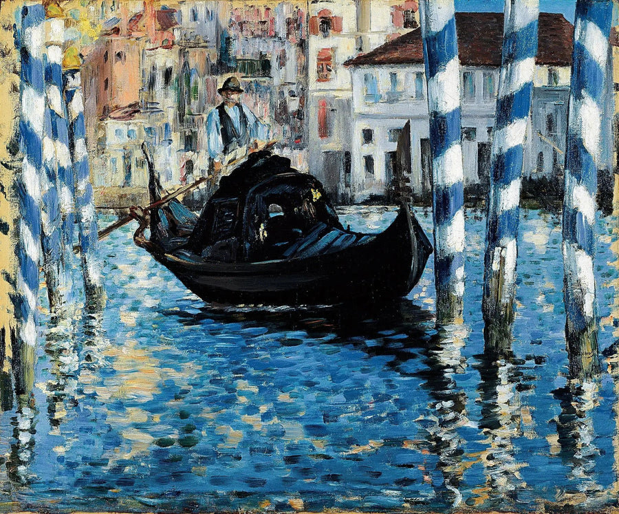 The Grand Canal in Venice - Édouard Manet