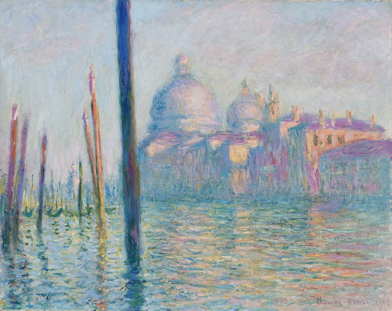 The Grand Canal - Claude Monet