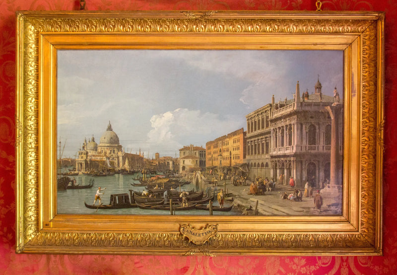 The Grand Canal, la Piazzetta et la Douane de mer, Venice - Canaletto