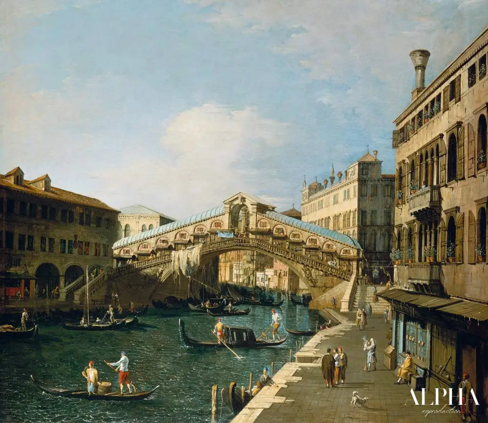 Le Grand Canal, Venise - Canal Giovanni Antonio - Reproductions de tableaux et peintures haut de gamme