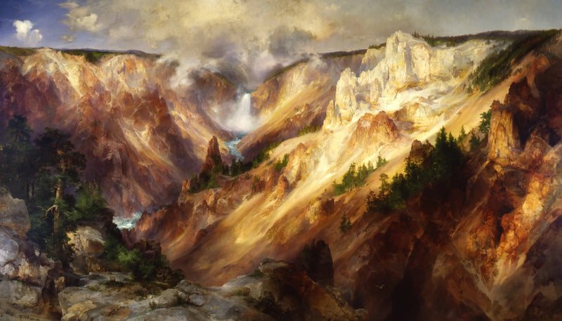 The Grand Canyon of Yellowstone - Thomas Moran