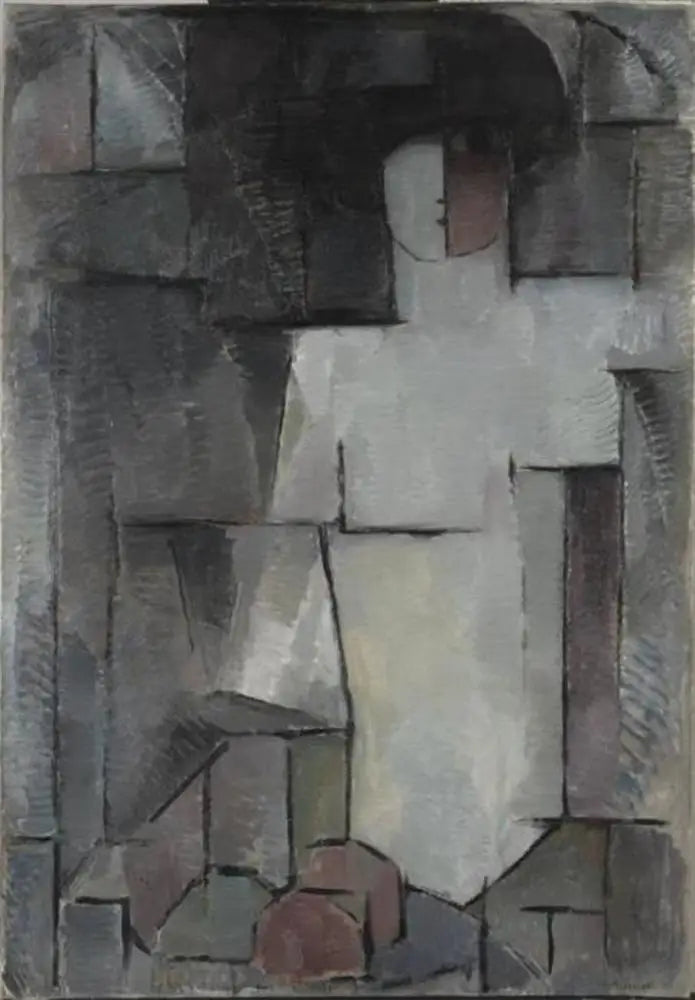 The Large Nude - Piet Mondrian