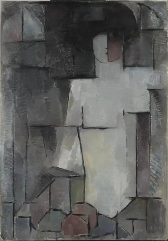 The Large Nude - Piet Mondrian