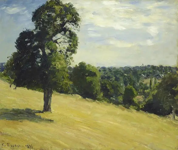 The Great Pear Tree at Montfoucault - Camille Pissarro