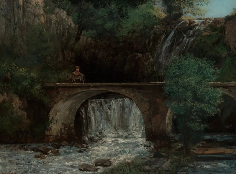 The Great Bridge - Gustave Courbet