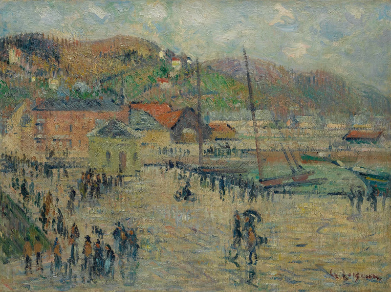 The Grand Quai, Fécamp - Gustave Loiseau