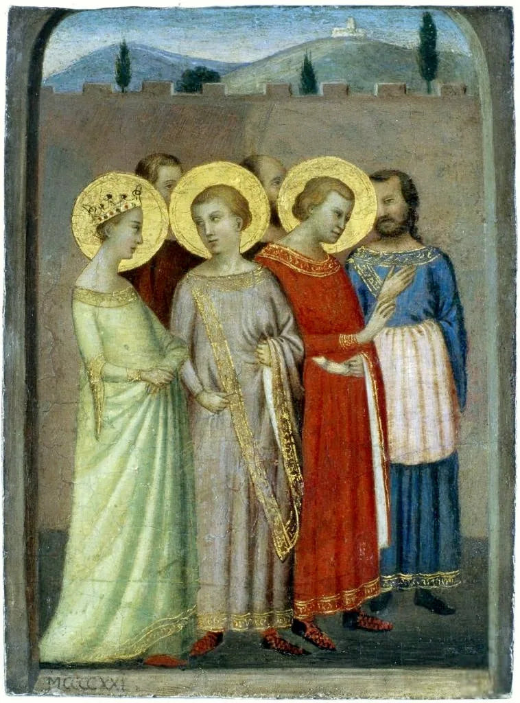 The Group of Saints. - Bernardo Daddi