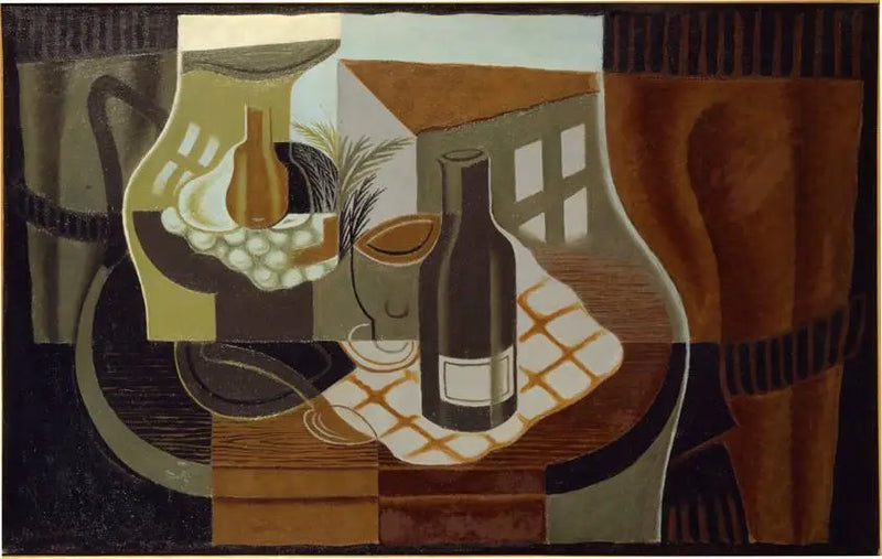 The guéridon devant la fenêtre - Juan Gris