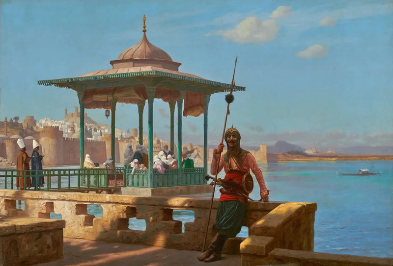 The Harem in the kiosk - Jean-Léon Gérôme