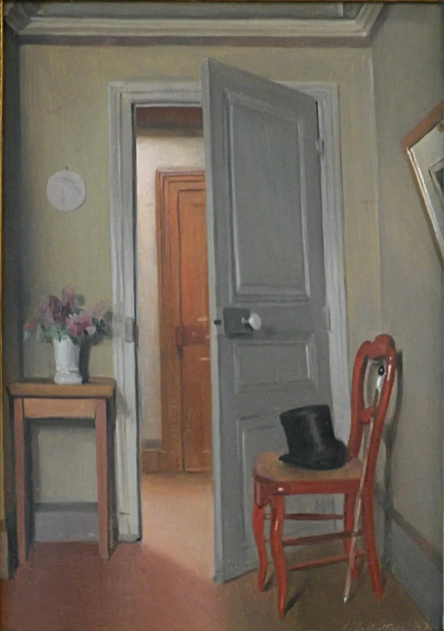 The Top Hat, interior - Félix Vallotton
