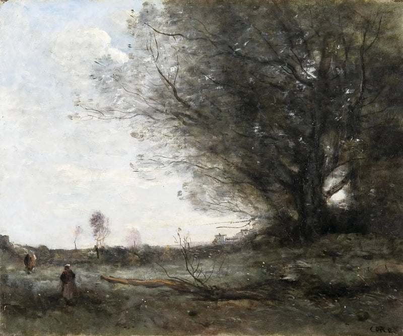 The Beech Tree - Jean-Baptiste Camille Corot