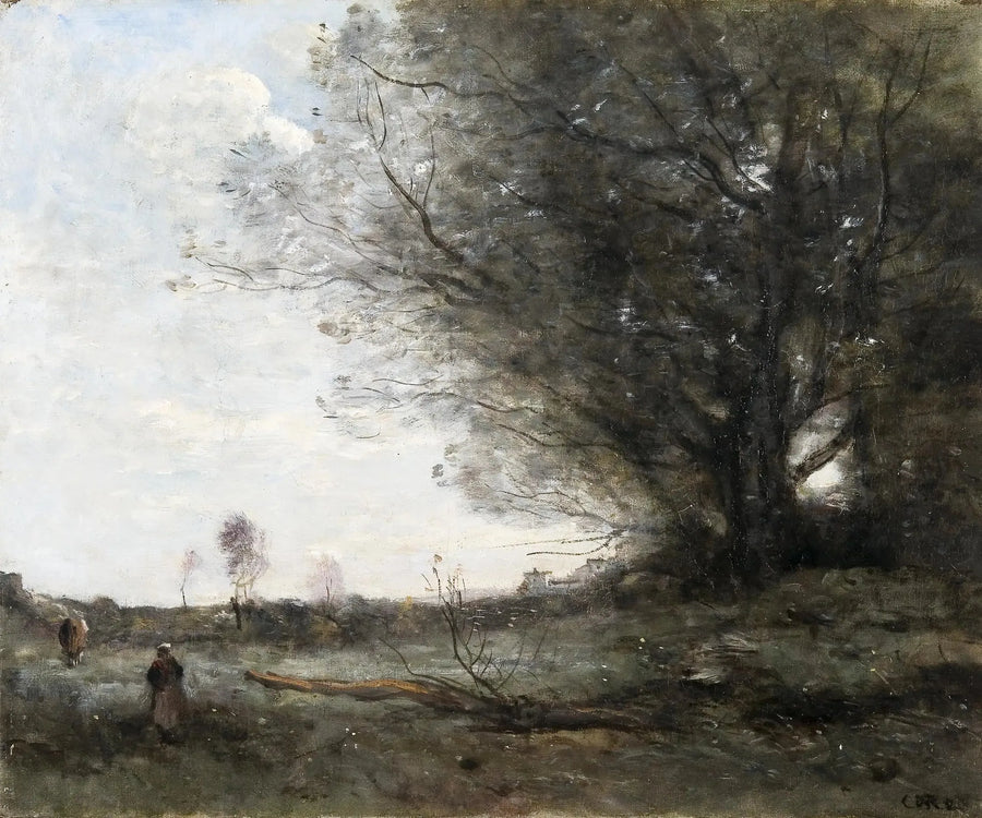 The Beech Tree - Jean-Baptiste Camille Corot