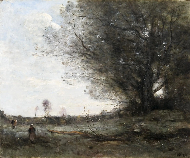 The Beech Tree - Jean-Baptiste Camille Corot