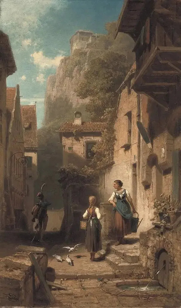 The Hussar - Carl Spitzweg