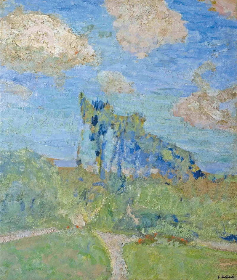 The Garden at Amfreville - Édouard Vuillard