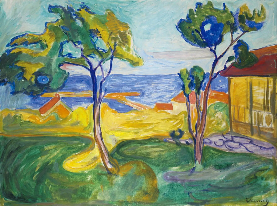 The Garden at Åsgårdstrand - Edvard Munch