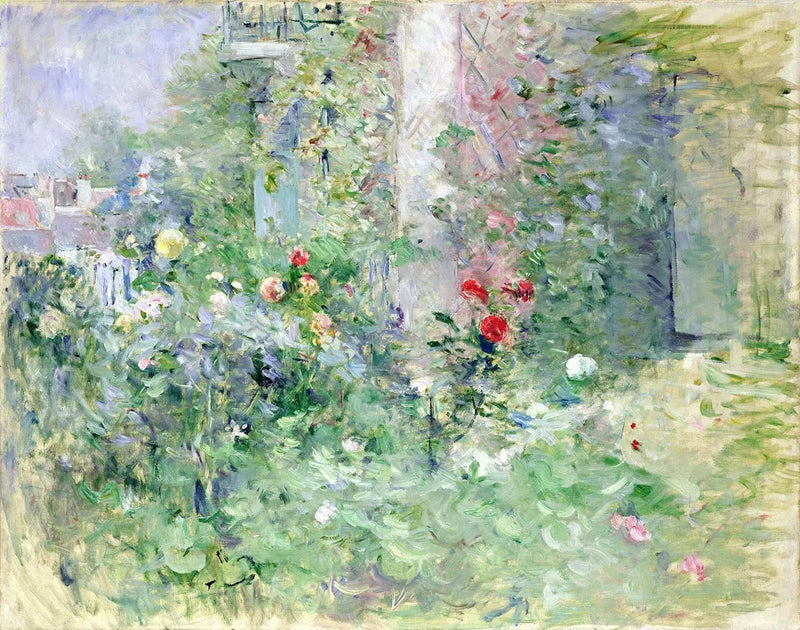 The Garden at Bougival - Berthe Morisot