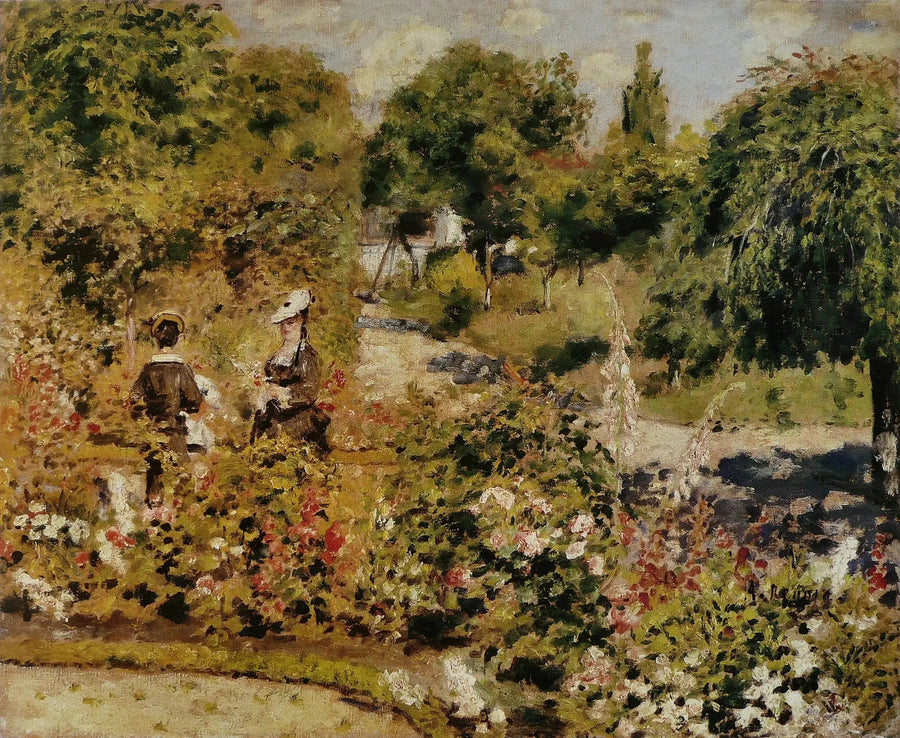 The Garden at Fontenay - Pierre-Auguste Renoir