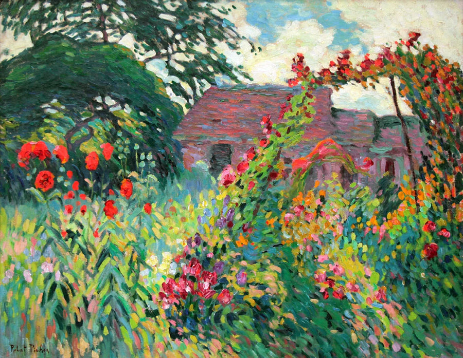 The Garden of Poppies - Robert Antoine Pinchon