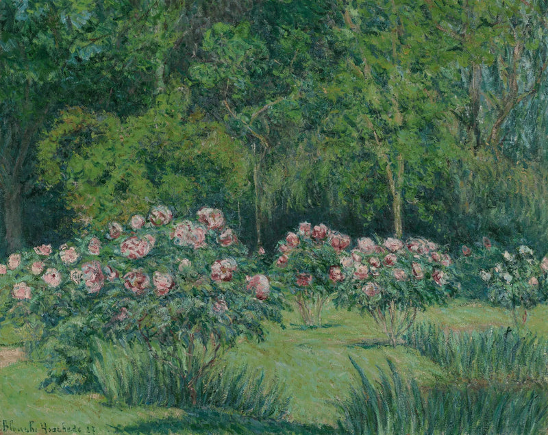 The Garden of Giverny - Blanche Hoschede Monet