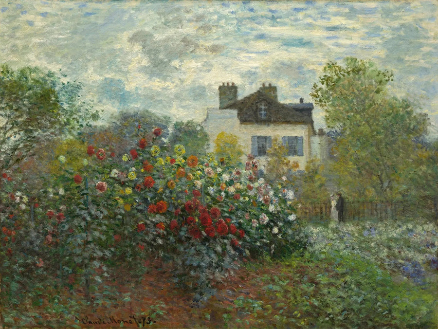 The Artist's Garden - Claude Monet