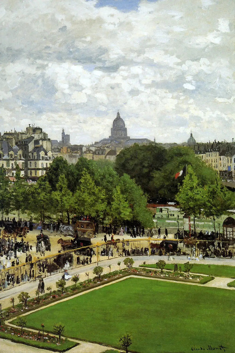 The Infanta's Garden - Claude Monet