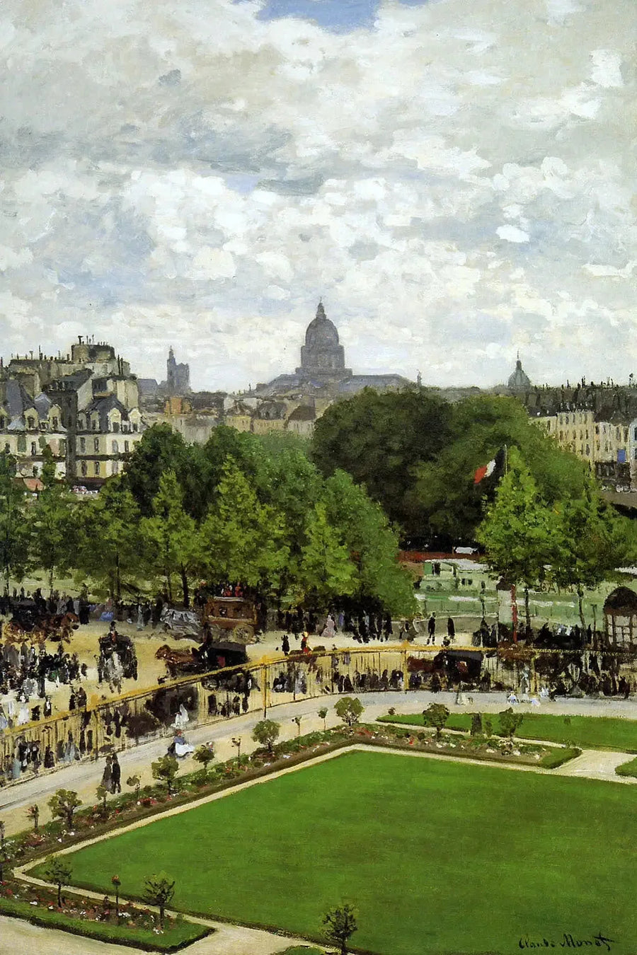 The Infanta's Garden - Claude Monet