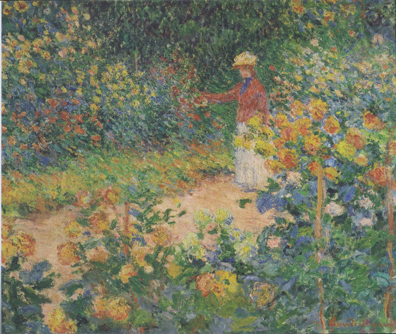 Monet's Garden at Giverny - Claude Monet