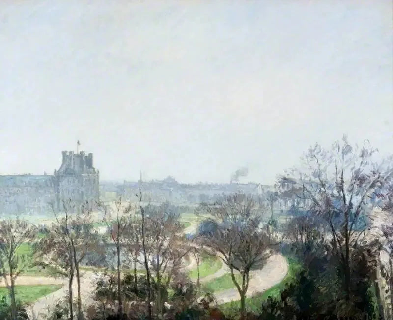The Tuileries Garden, Paris - Camille Pissarro