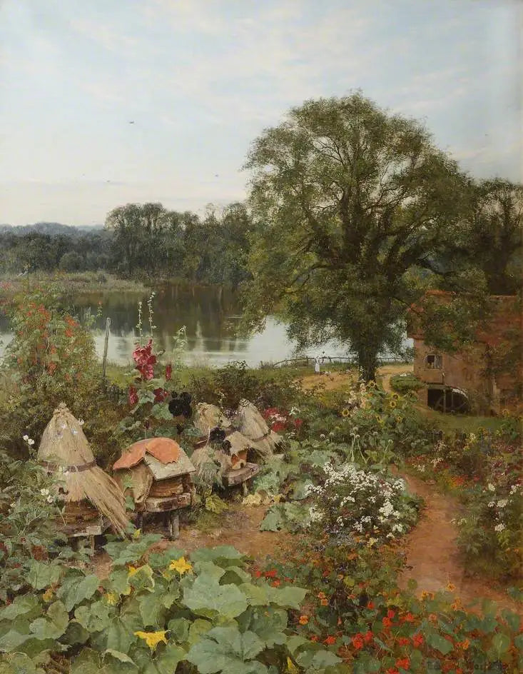 The Miller's Garden - Edward Wilkins Waite