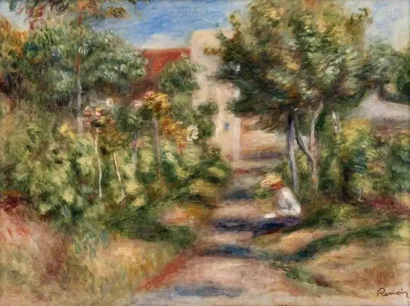 The Painter's Garden - Pierre-Auguste Renoir