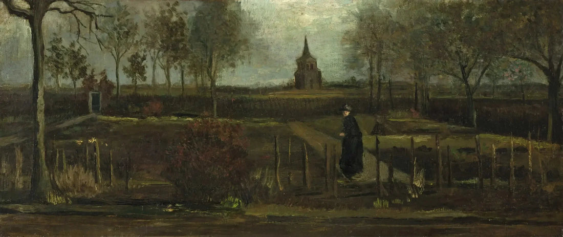 The Garden of the Presbytery at Nuenen in Spring - Vincent van Gogh