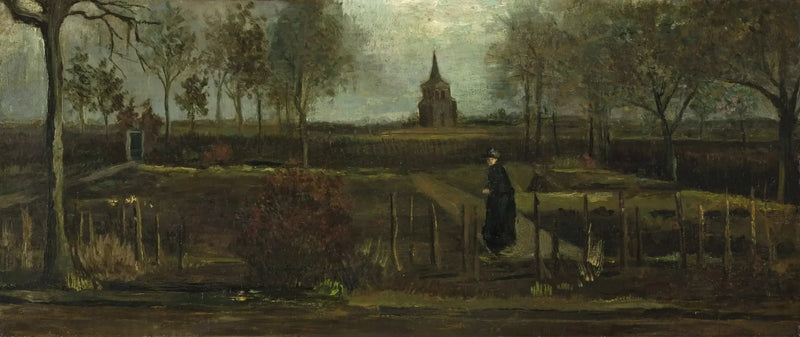 The Garden of the Presbytery at Nuenen in Spring - Vincent van Gogh