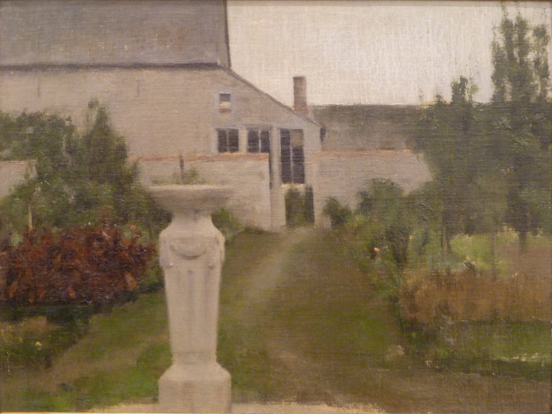 the garden - Fernand Khnopff
