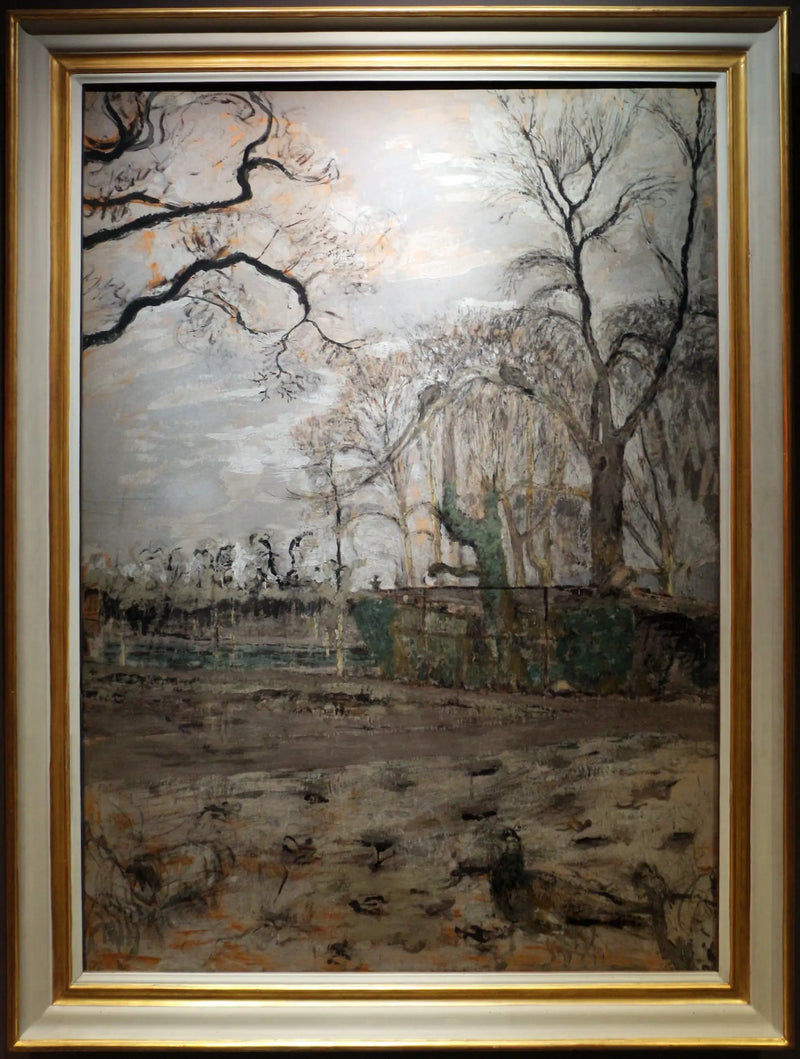 The Winter Garden with Peacock - Édouard Vuillard