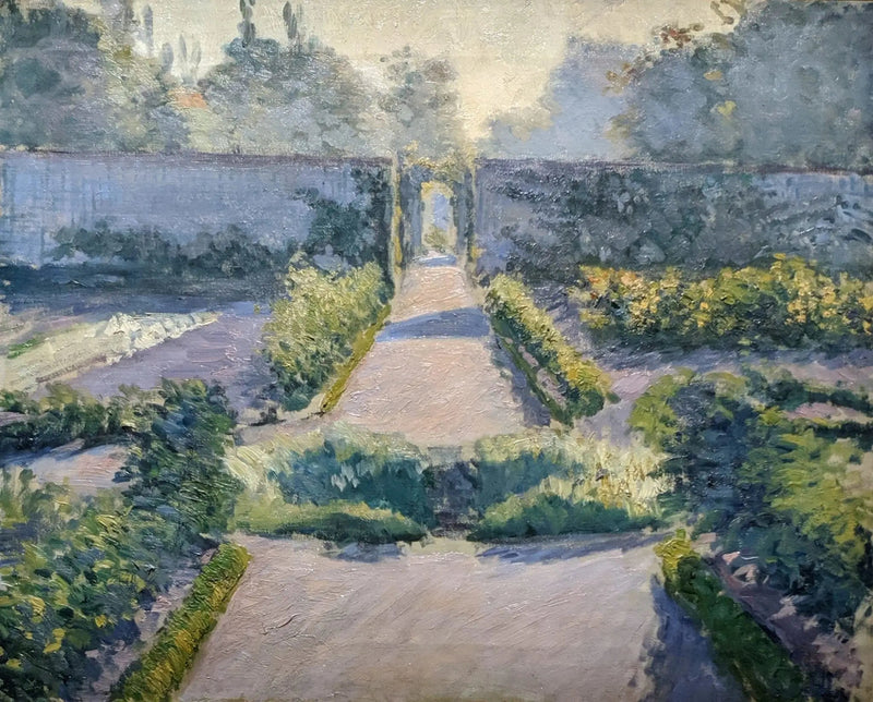 The Vegetable Garden, Yerres - Gustave Caillebotte
