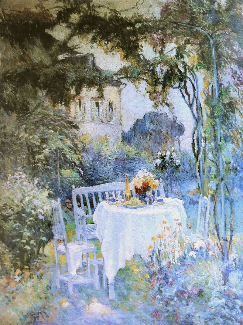 The Garden - Robert Antoine Pinchon