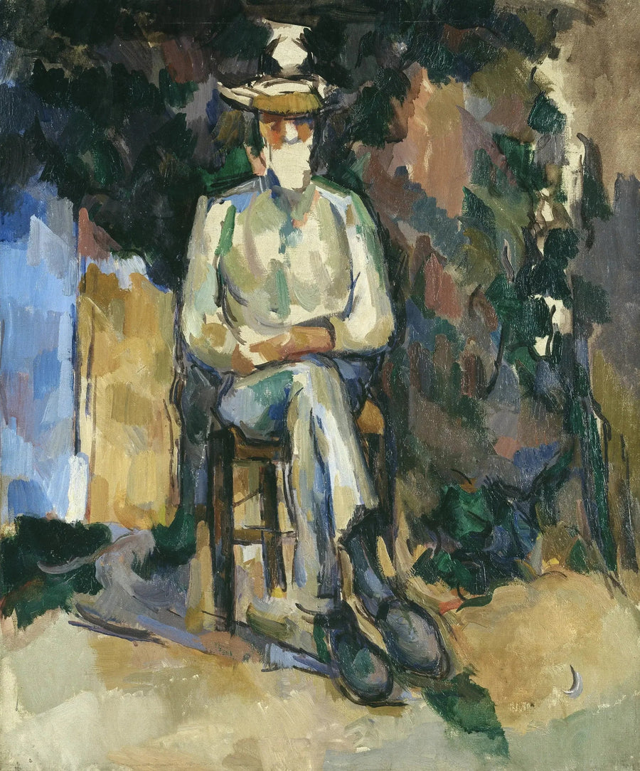 The Gardener Vallier - Paul Cézanne