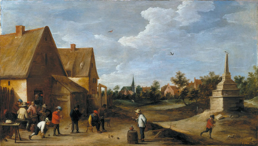 The Bowling Game - David Teniers the Younger