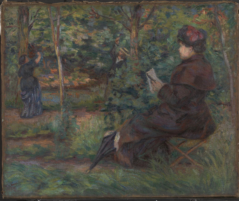 The racket game - Armand Guillaumin