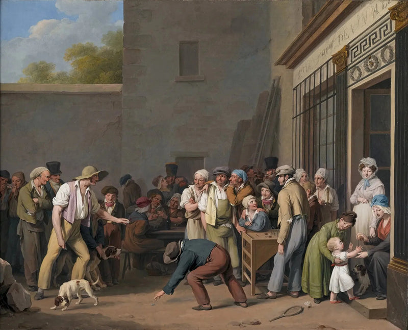 The Barrel Game - Louis-Léopold Boilly